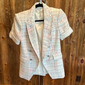 Veronica beard size too short sleeve, boucle blazer